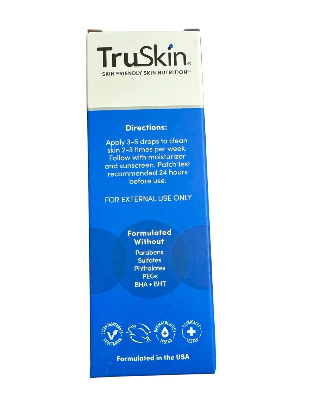 Skin TruSkin Retinol & Vitamin C Facial Serums – Blue & Orange - Picture 2 of 4